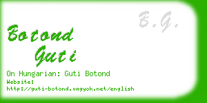 botond guti business card